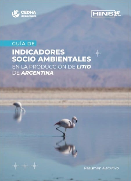SUSTAINABILITY INDICATOR MATRIX FOR THE LITHIUM VALUE CHAIN IN ARGENTINA